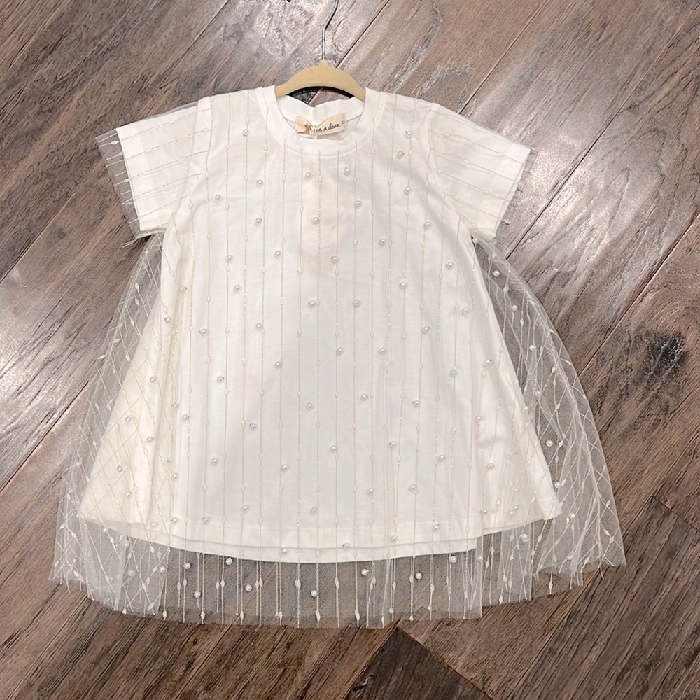 Doe a dear pearl and tulle dress | NWT 3T